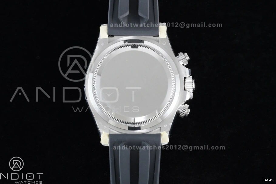 Gray Edition 126519 V2 Daytona on 1:1 VSF VS4131 Oysterflex (Weighted) Best Strap Dial Black 1124